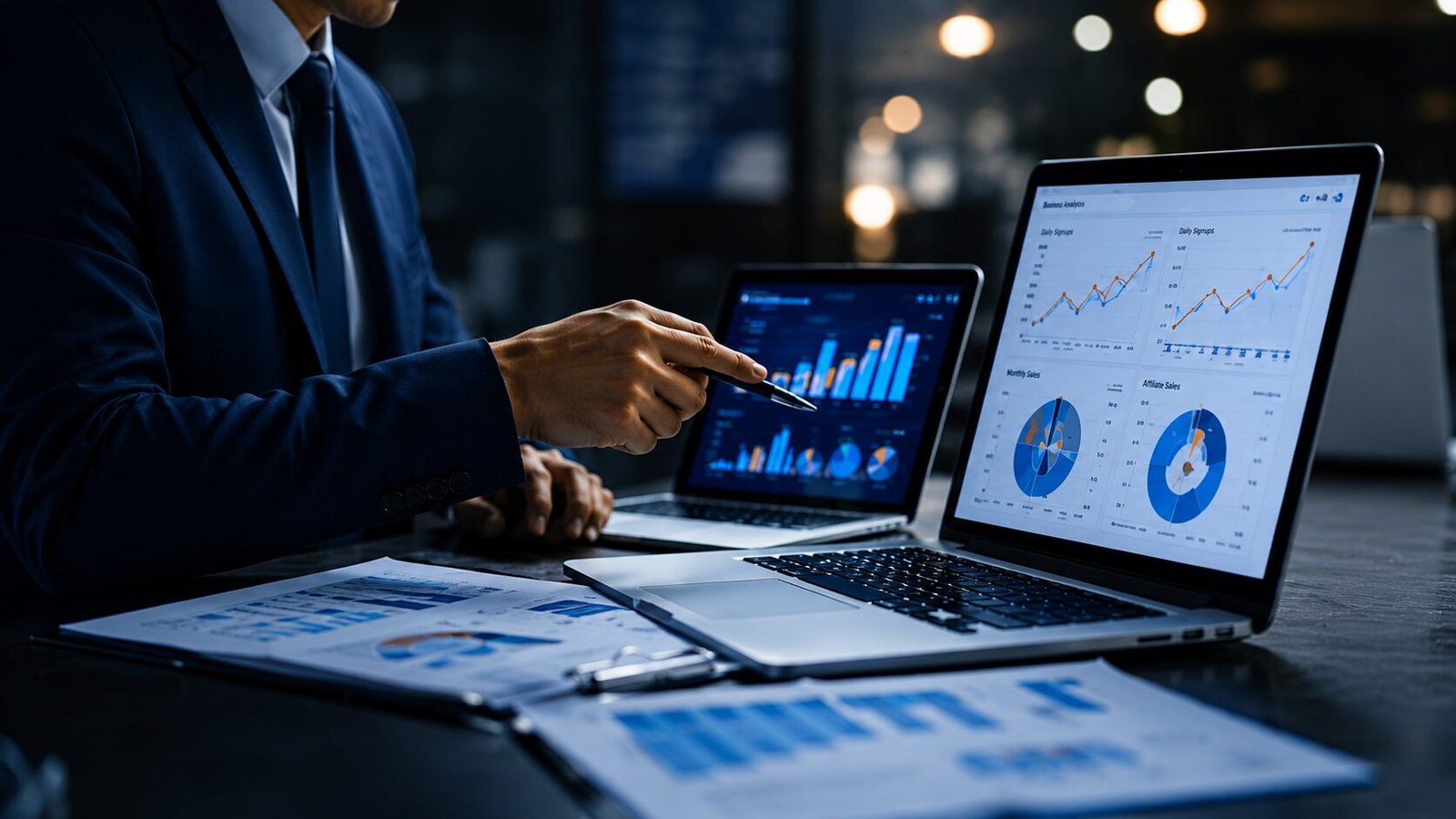 Data driven business team